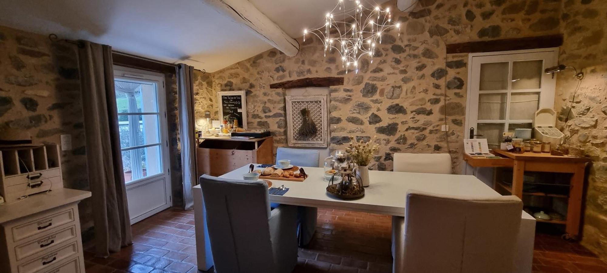Mas Tulipe De Soie Bed & Breakfast Bevons Exterior photo